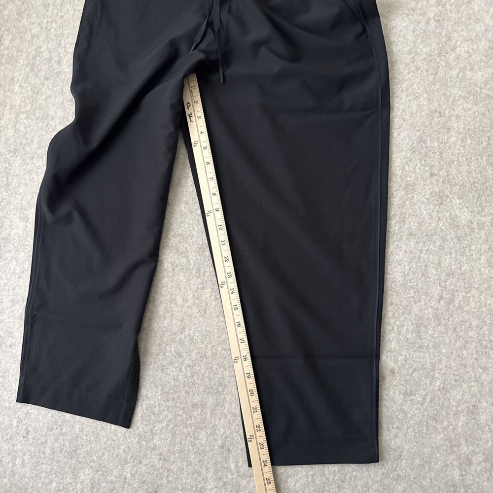 SPANX The Perfect Pant Crop Womens L Black Ponte Knit Slim Stretch - Picture 7 of 16
